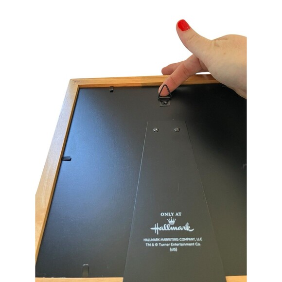 Hallmark Wizard of Oz Quote Art Friends Are Like Shoes Framed Dorothy Ruby Shoes - Picture 12 of 15